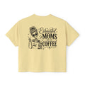 Tired mom coffee shirt product image for casual mom life and everyday wear.
