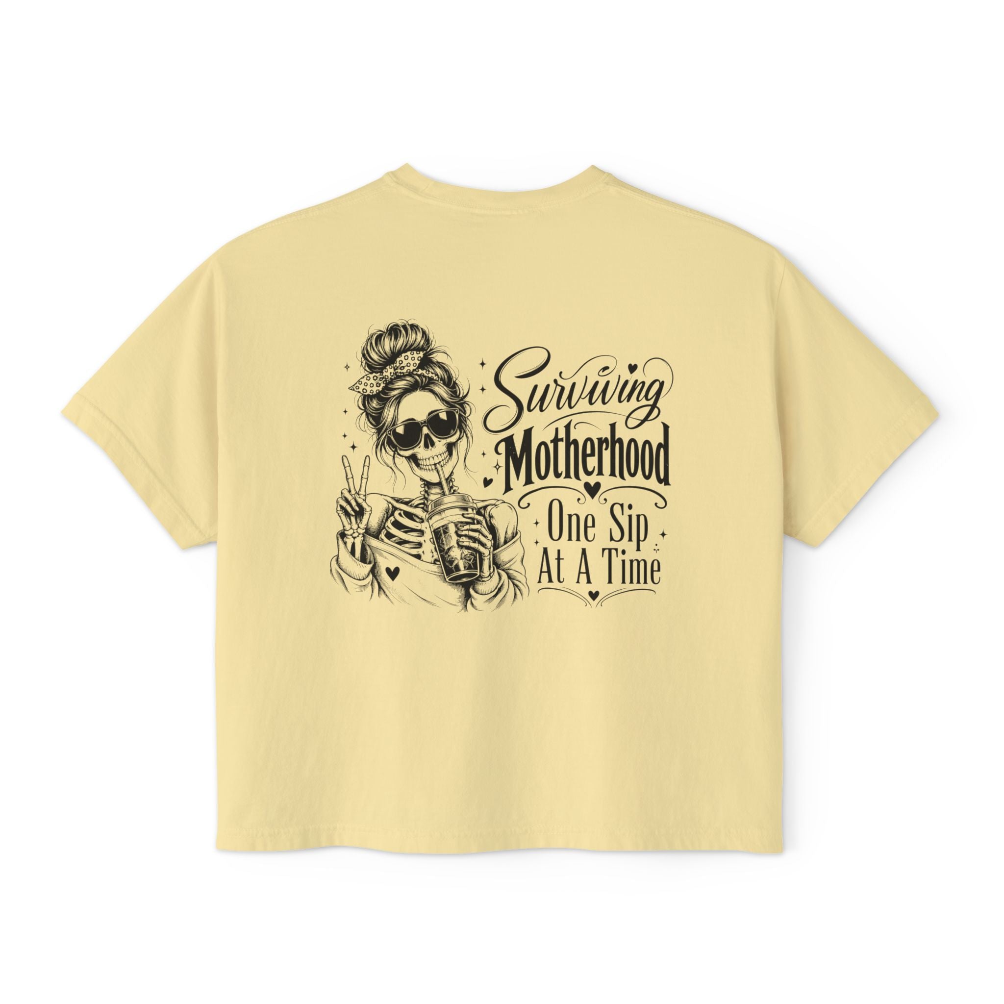Women’s coffee mom shirt product image for busy moms, new moms, and casual outfits.