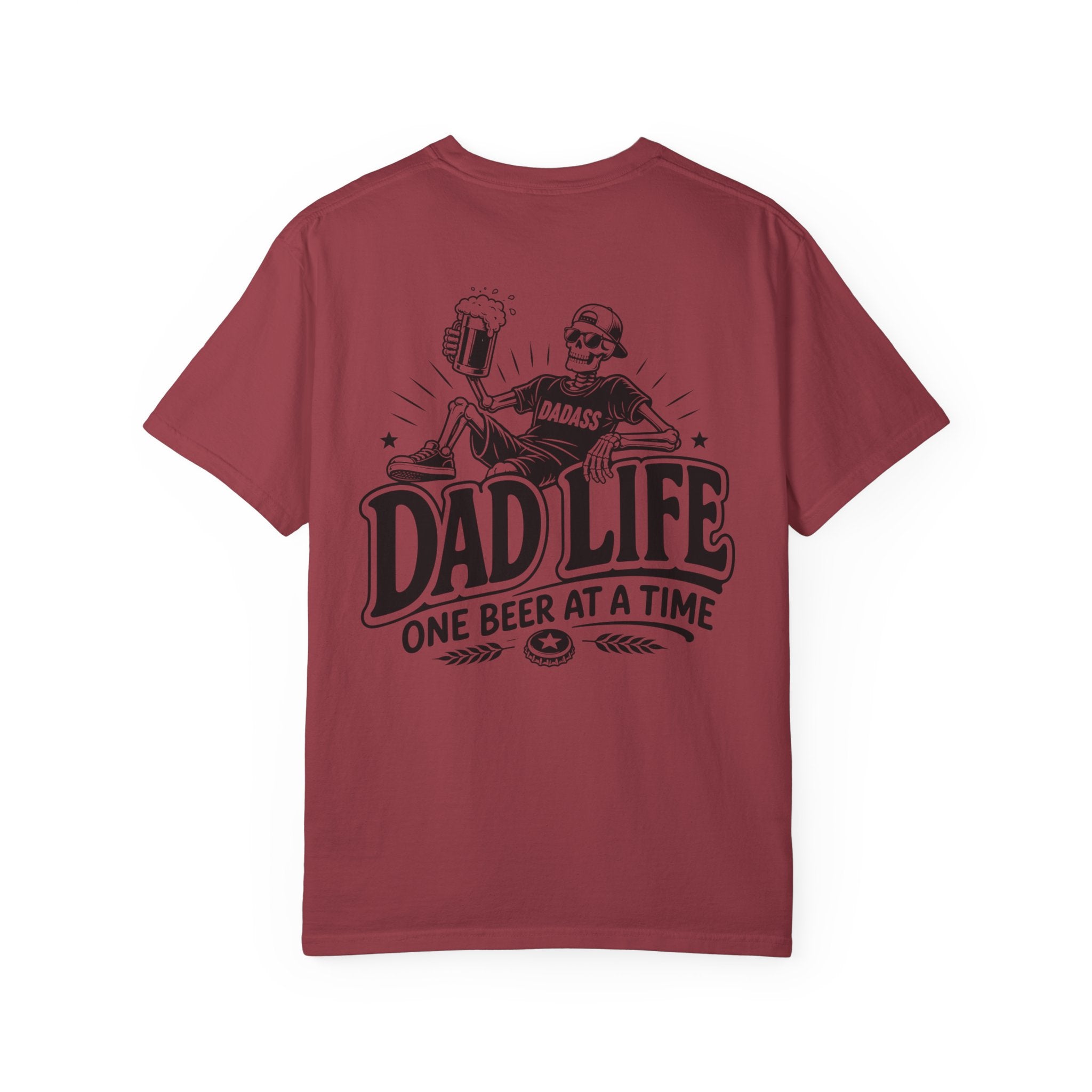 Dad humor beer shirt product image with casual Father’s Day gift design.