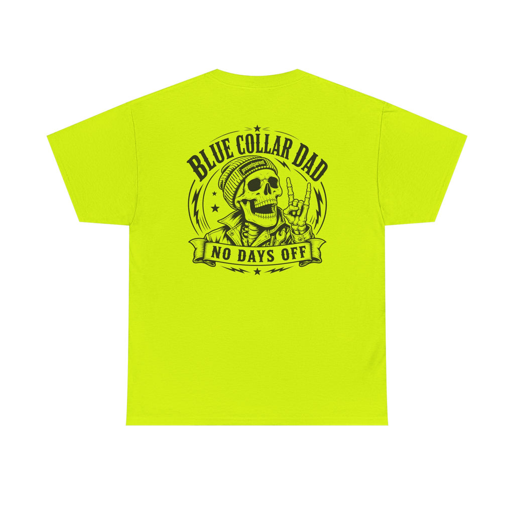 No Days Off dad shirt mockup for hardworking fathers and tradesmen
