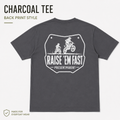 Dirt bike dad graphic shirt product image for motocross fathers.