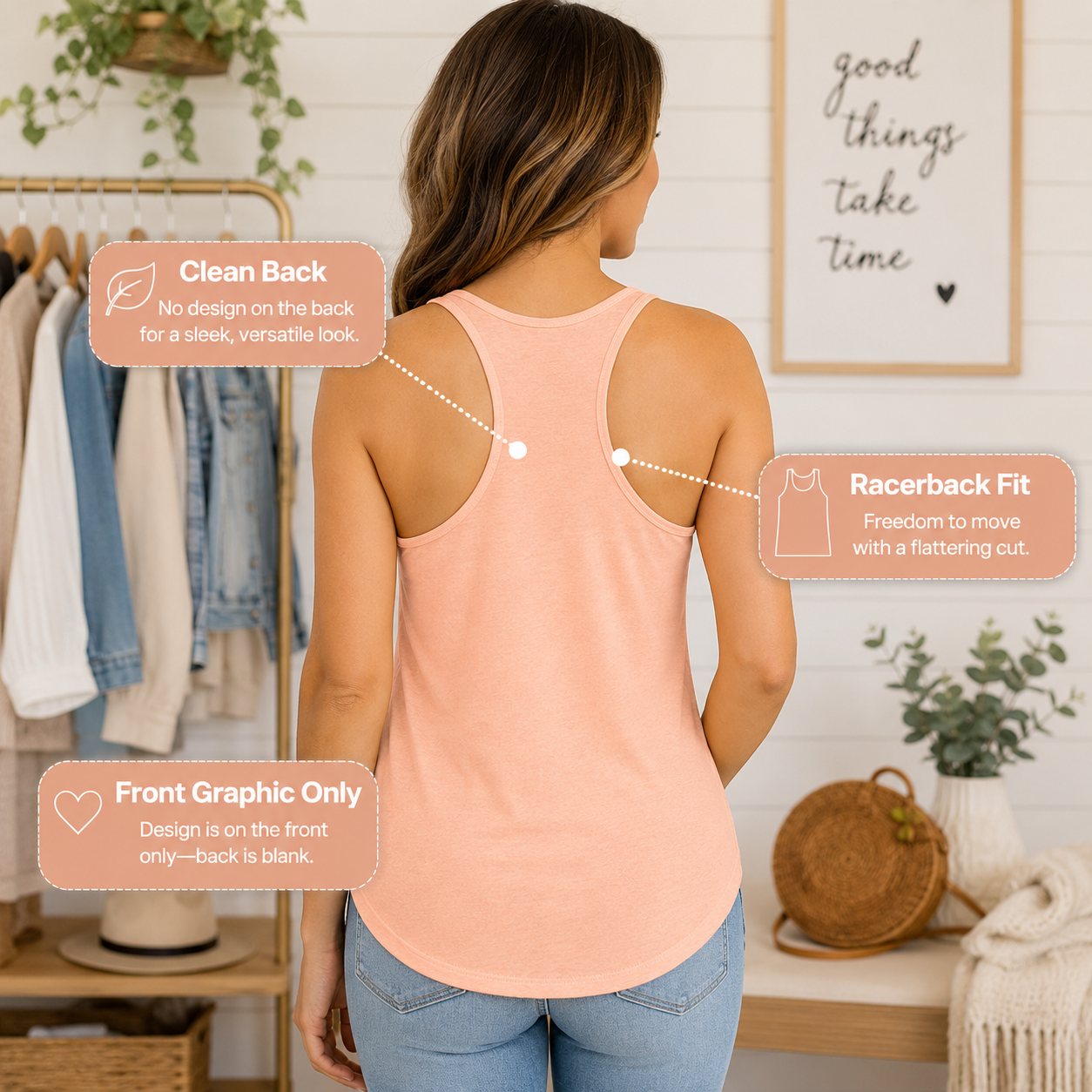 Bonus Mom tank top mockup for stepmom appreciation and blended family gifts