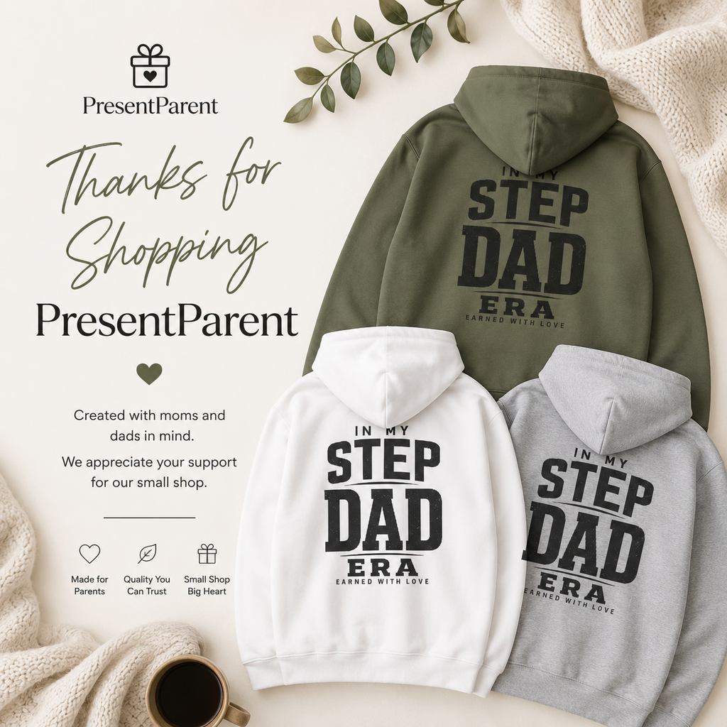 Men’s Step Dad Era hoodie, Father’s Day hoodie for father figures