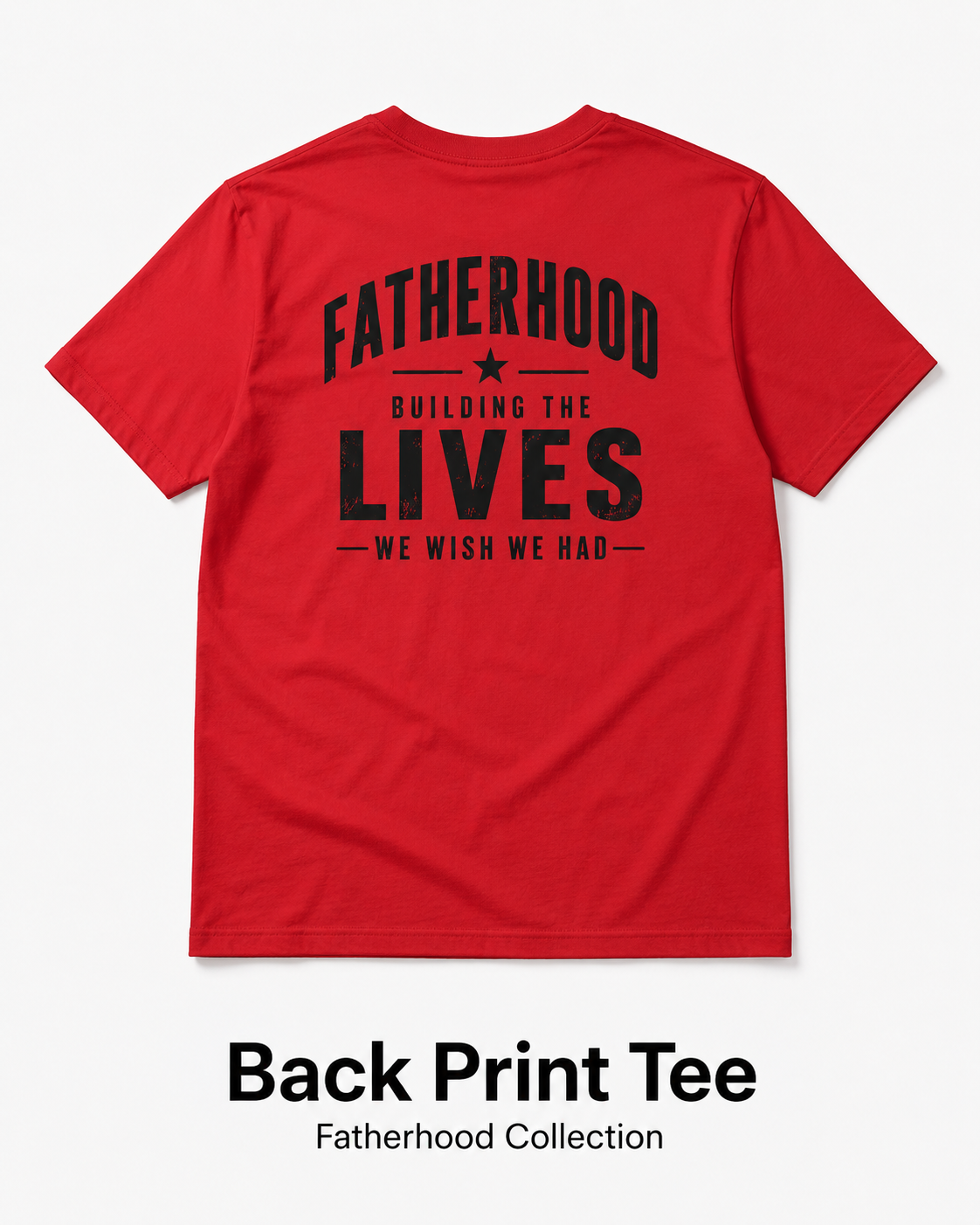 Meaningful dad shirt with fatherhood quote, Father’s Day gift from kids