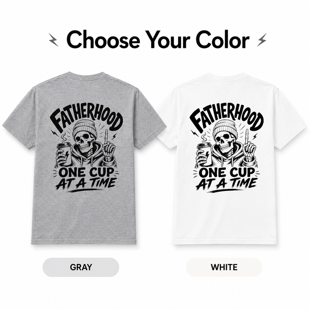 Mens Back Graphic Tee Shirt | Coffee Dad Lifestyle