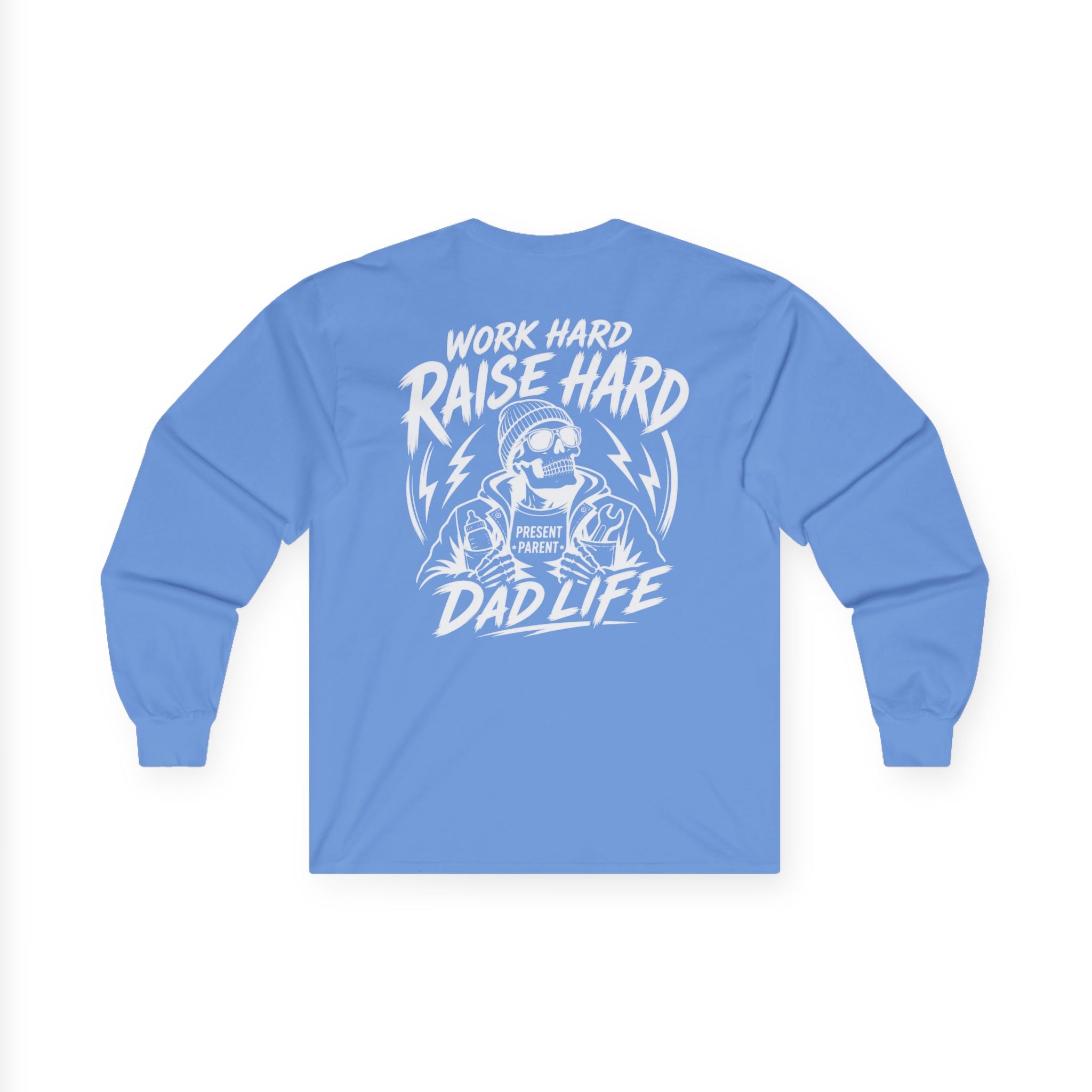 Mens Back Graphic Long Sleeve Tee Shirt | Perfect Gift Idea For Dads Fathers Day Present