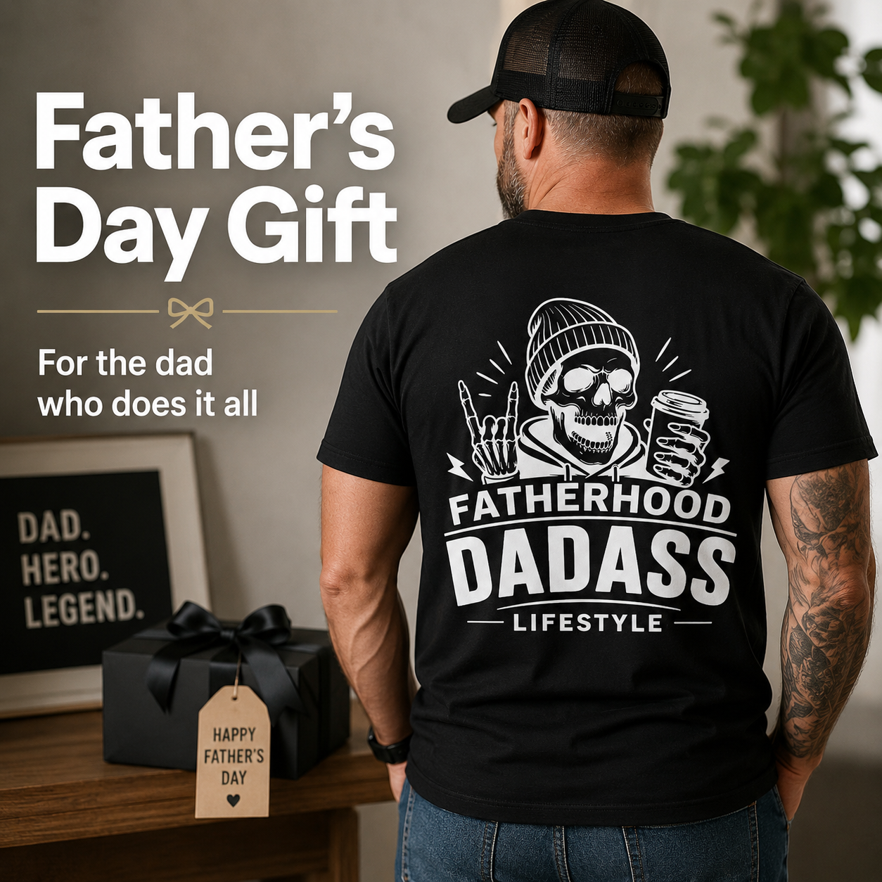 Funny Dadass Fatherhood shirt, Father’s Day gift for dad