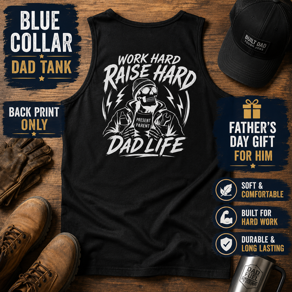Mens Fatherhood Tee, Gift For Fathers Day, Dad Present Ideas, Fathers Day Tank Top, Cool Gift Idea For Dads, Summer Tank, Dad Life Shirt,