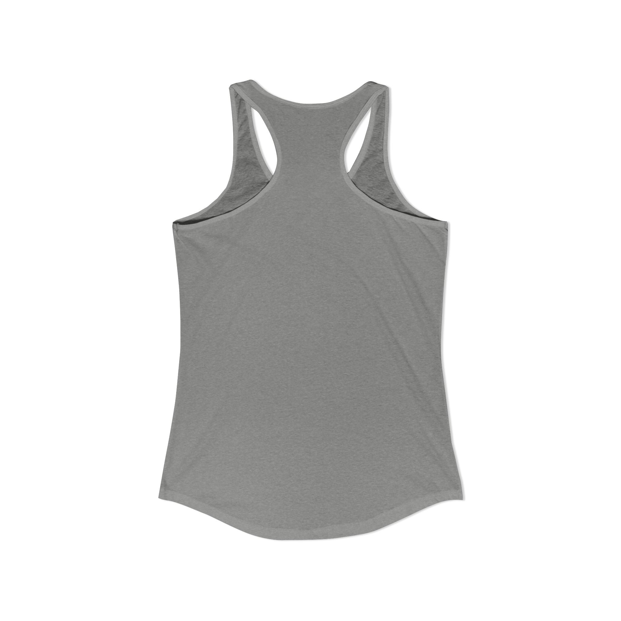 Bonus Mom racerback tank top lifestyle image for casual summer wear.